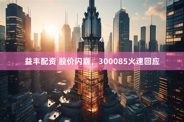 益丰配资 股价闪崩，300085火速回应