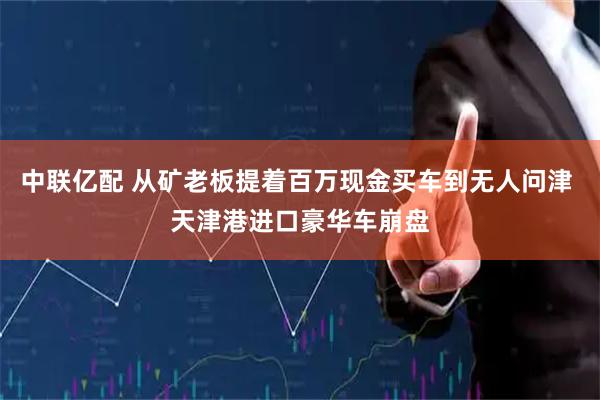中联亿配 从矿老板提着百万现金买车到无人问津 天津港进口豪华车崩盘