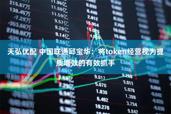 天弘优配 中国联通邱宝华：将token经营视为提质增效的有效抓手