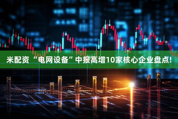 米配资 “电网设备”中报高增10家核心企业盘点!